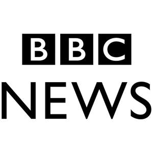 BBC News Logo in Black, who featured OneNine5 Founder, Alex Stewart