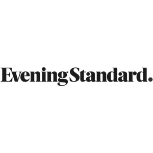 Evening Standard logo, who featured the Komodo Pink toiletry bag in their sustainable Christmas gift guide