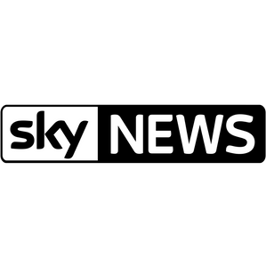 Sky News logo in black