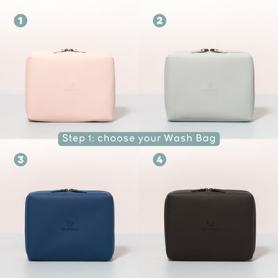 All 4 OneNine5 Wash Bags 