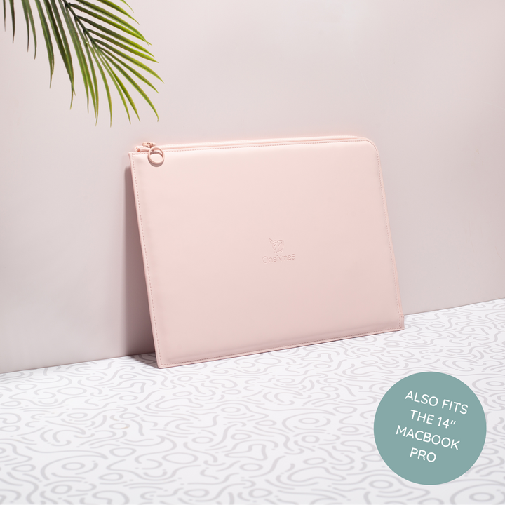 Pink laptop sleeve 13 inch best sale